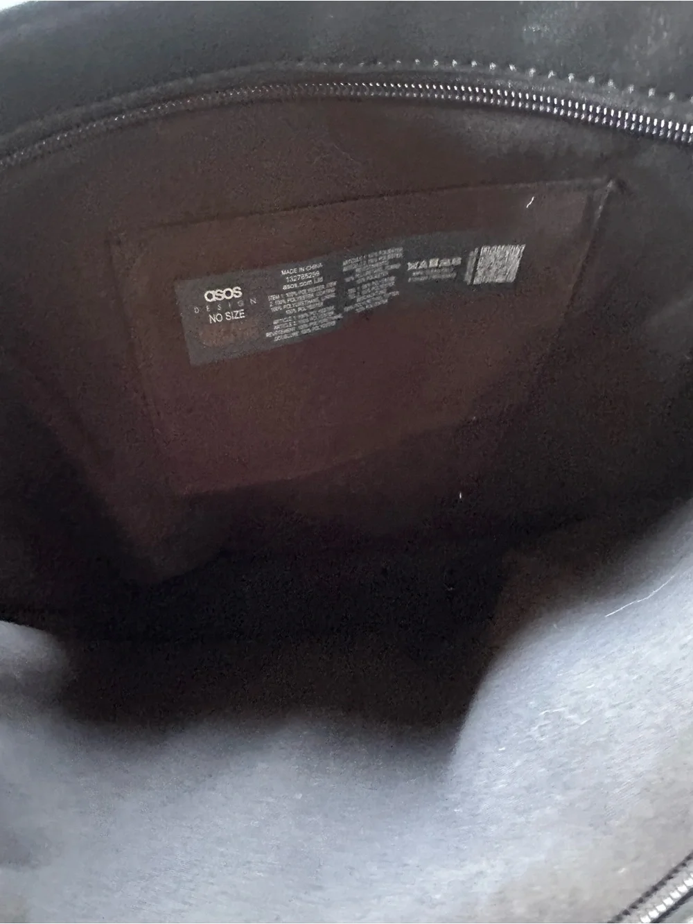 ASOS Design Felt Large Slouch Tote Bag